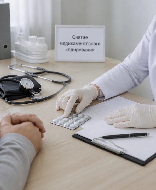 Снятие медикаментозного кодирования в Коломне от 5070 р. | Медзона
