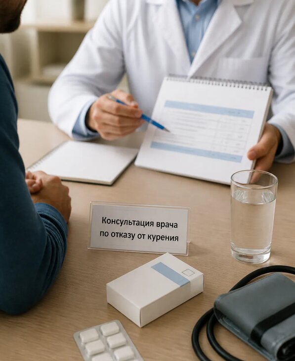 Консультация врача по отказу от курения для взрослых в Коломне